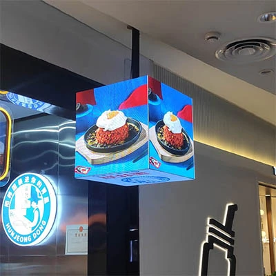 Magic Cube LED -ekraan Storefrontide jaoks